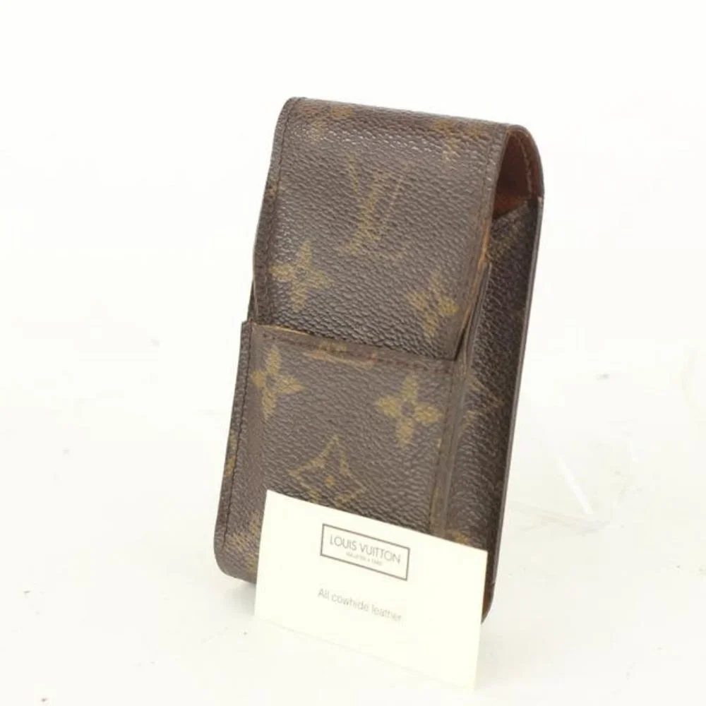 Louis Vuitton Monogram Mobile Phone or Cigarette Etui Case 927lv48